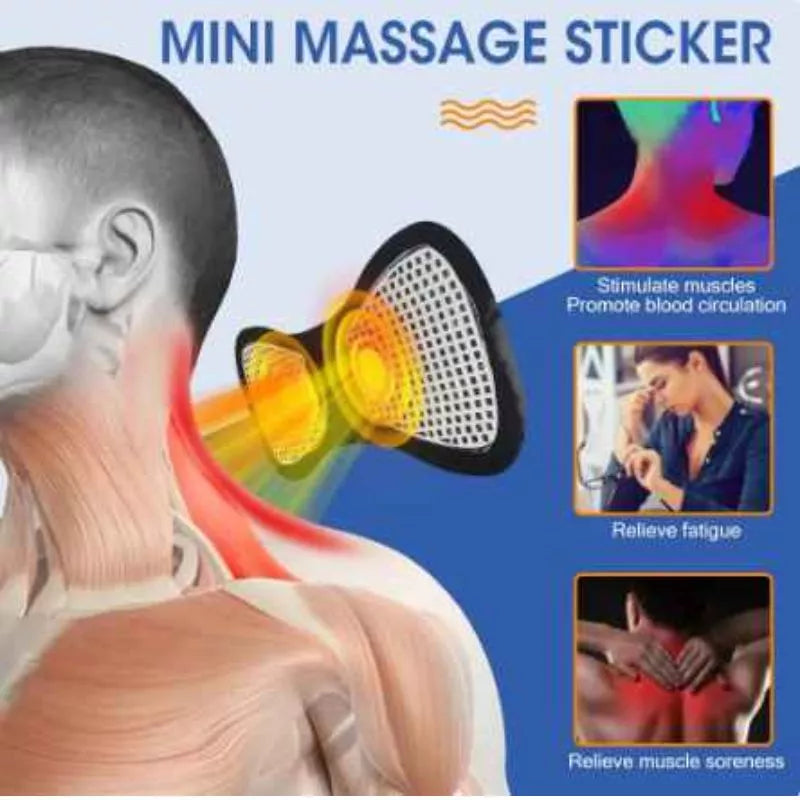 KIT 4 Massageadores Portáteis Elétrico Recarregável