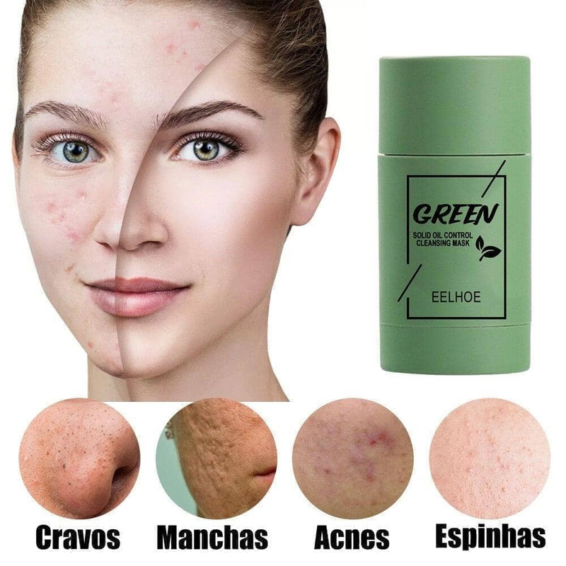 Máscara De Chá Verde Remover Cravos Anti-Acne